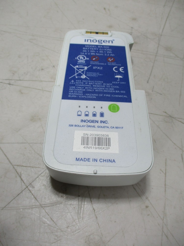 n7) Inogen One G5 Battery BA-500 8-Cell Battery Very Low Hours