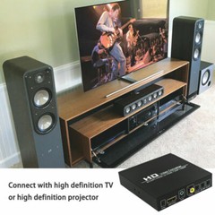 Scart HDMI to HDMI 720P 1080P HD Video Converter Monitor Box for HDTV DVD STB
