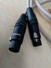 Acrolink 6N-A2110II XLR Balanced Audio Cable Pair Free Shipping