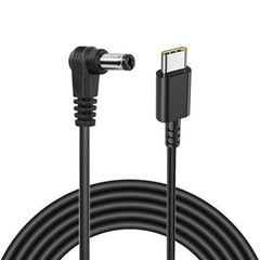 USB C to DC5521 Charging Cable for Easy Portability and Storage 5V 9V 12V15V 20V