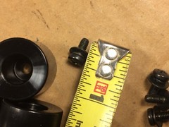 Marantz 4 Plastic Feet w/ Screws Exact Duplicates Of Originals (These are great)