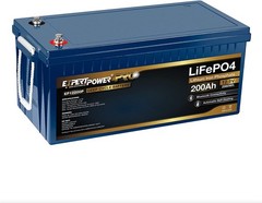 ExpertPower 12V 200Ah Lithium LiFePO4 Bluetooth Self Heating Battery 7000 Cycle