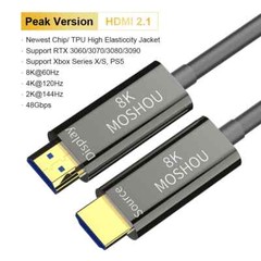 8K Optical Fiber HDMI 2.1 Cable 8K 60Hz 4K 120Hz 48Gbps High Speed Dynamic Lot