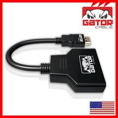 4K HDMI 2.0 Cable Splitter Switch UHD HDTV Switcher Signal Split 1 In To 2 Out