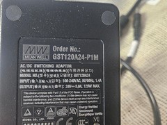 MEAN WELL GST120A24-P1M AC/DC SWITCHING ADAPTER 24V 5A 120W POWER SUPPLY