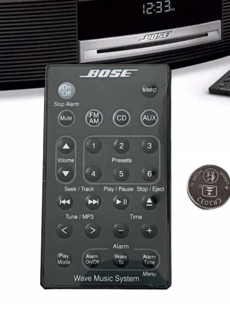 Genuine Bose Wave Music System Remote Control for AWRCC1 AWRCC2 RadioCD&Battery