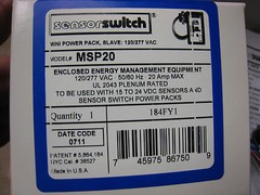 10 yes 10 NEW SENSOR SWITCH MINI POWER PACK SLAVE MSP20 120/277 VAC 50/60 HZ