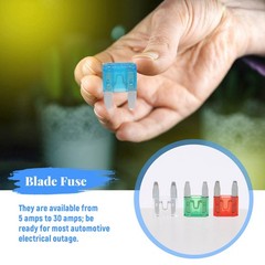 35 Piece MIXED Fuse AUTO Car Motorbike 5 7.5 10 15 20 25 30 E7S59695