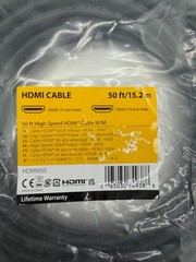 StarTech HDMM50 50ft High Speed HDMI Cable M/M 4K 30Hz