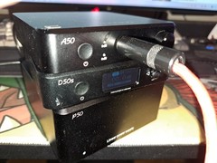 Topping D50s DAC + A50 Headphone Amp + P50 Linear PSU Stack w/ Remote