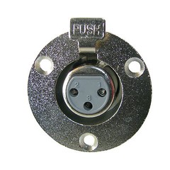 3pin female XLR BOX SURFACE PANEL MOUNT JACK PLUG microphone mic cable CONNECTOR