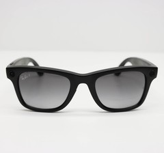 Ray-Ban Meta Wayfarer RW4008 Smart Glasses Black Grey Polarized
