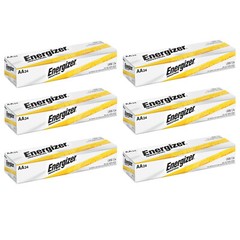 144 Energizer Industrial AA Alkaline Batteries (EN91, LR6)