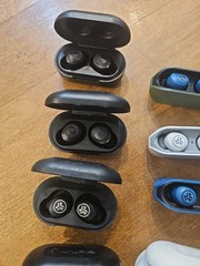 Lot JLab JBuds Air Icon True Wireless Headphones Black – Used –