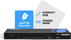 HDMI Splitter 1 in 4 Out – 4K@30Hz HDMI 2.0 Splitter with HDCP 1.4, EDID