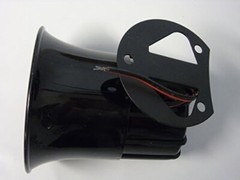Black ABS Weather Proof PA Speaker Horn for CB Radio Outdoor Marine Game Call