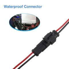 2/3/4/5/6 Way Car Waterproof Male Female 18AWG Wire Cable Connector Plug 2/4Sets