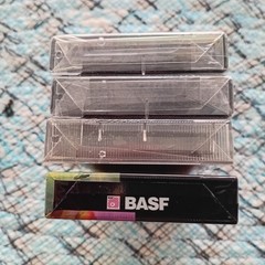 Lot of 10 BASF 60 & 90 Type I Blank Cassette Tape Made in Indonesia Nos Rare