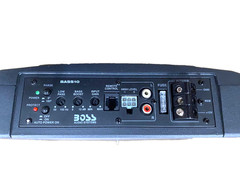 Boss 10in Low Profile Amplified Subwoofer, Bass Boost, 1000w Max BASS10 Black