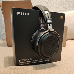 FiiO FT1 Pro Open-Back Planar Magnetic Wired Hi-Fi Headphone (Black)