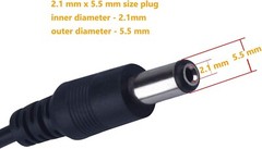New DC 1 Female to 8 Male Power Splitter Cable for CCTV Surveillance System