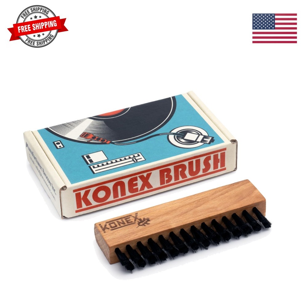 Anti Static Record Brush for Vinyl Records, Carbon Fiber Record Cleaning Brus…