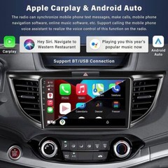 Android 15 Apple Carplay For Honda CRV CR-V 2012-2016 Car Stereo Radio Navi WIFI