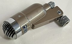 Vintage 1950’s Shield Model M-113 Mic Radio Microphone 3.5″ Head Piece w/ Label