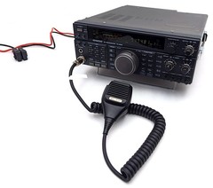 Kenwood TS-450S HF 100W Transceiver Radio w/ Mic & DC Power Cable – *AS-IS READ*