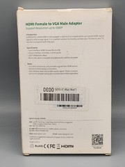 UGREEN HDMI Female to VGA Male Adapter 1080p w/ 3.5mm Audio Model 20684 w Box