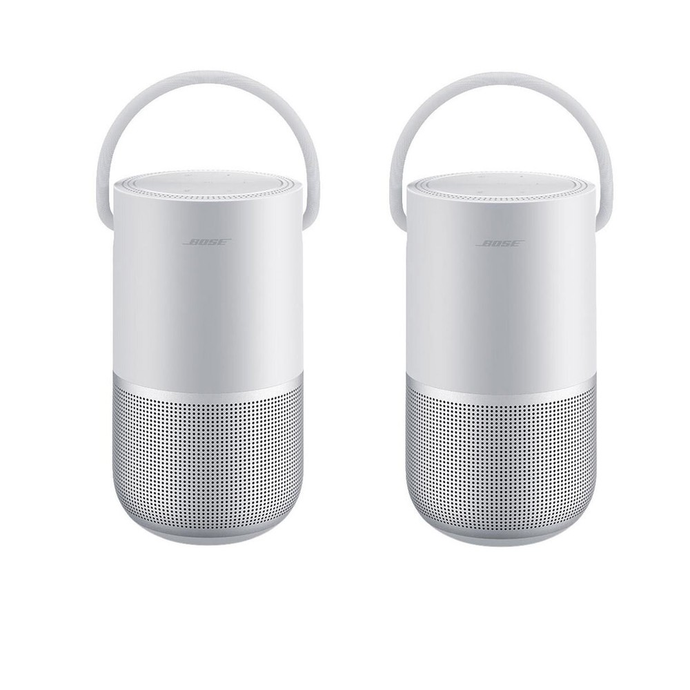 Bose 2x Portable Home Speaker, Luxe Silver #829393-1300 2