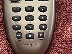 Logitech Harmony 650 Universal Remote Control Tested Works Color Screen
