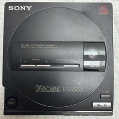 SONY Discman Model D-T10 FM/AM CD Compact Player { Parts/not Fully Working}