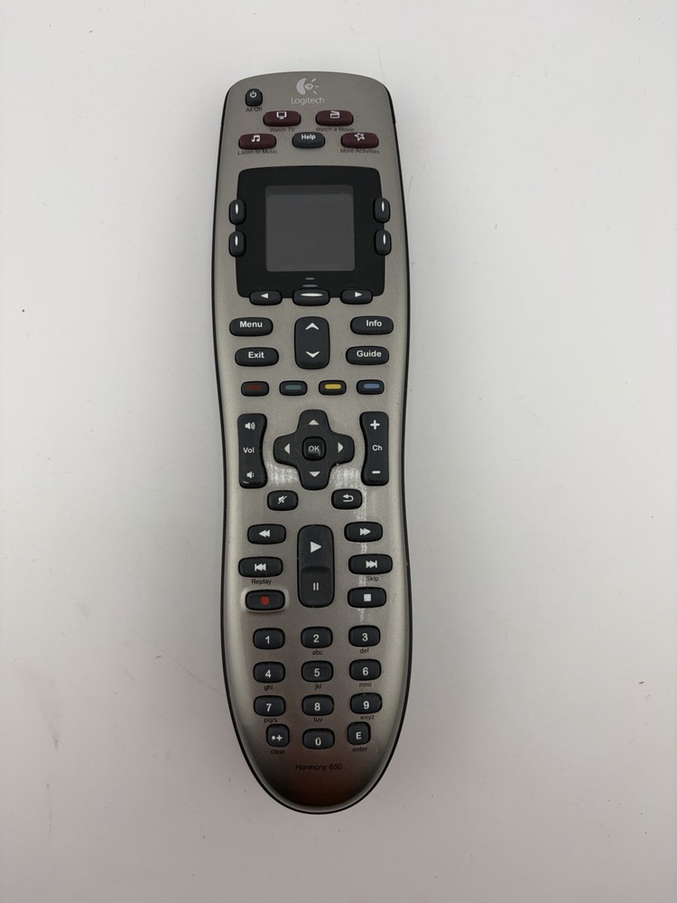 Logitech Harmony 650 Infrared All-in-One Universal Remote Control (Tested)