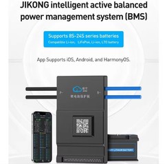 JK BMS 40-300A Active Balance Bms 4S 8S 16S 20S 24S Smart Bms Lifepo4 Li-Ion lot