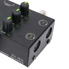 3 Band Adjustment Turntable Amplifier For Audiophiles Easy To Use