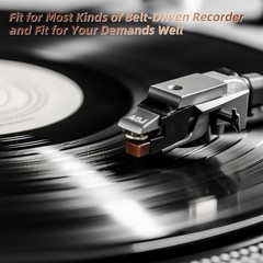 10pcs Turntable Belt Different Specifications Rubber Belt Replace Turntable