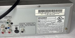 Sylvania DVD/VCR Combo—SSD800 No Remote—For Parts—SEE BELOW—SHIPS IN 24 HOURS—