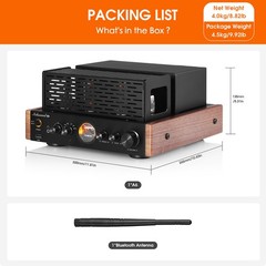 Nobsound Class A HIFI Tube Amplifier Stereo Single-ended Integrated Power Amp