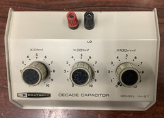 Vintage Ham Radio ~ HEATHKIT IN-27 Decade Capacitor ~ FREE SHIPPING