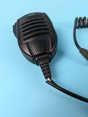LOT OF 2 VERTEX STANDARD VX-2200-G7-25 UHF RADIO: 25w, mic, bracket |010-8308338