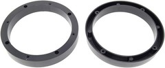 1 Pair 8.5″ Plastic Speaker Spacer Rings Subwoofer Custom Mounting Adapter