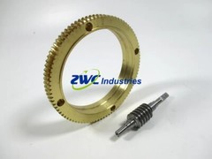 1 set of outer diameter: 72mm 0.8M-90T worm gear ratio 1:90