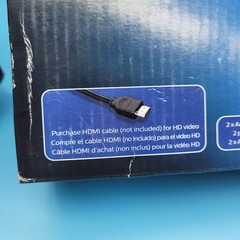 PHILIPS BDP2501 Blu-ray/DVD Player/Streaming Apps~HDMI Cable NOT Included~NEW!