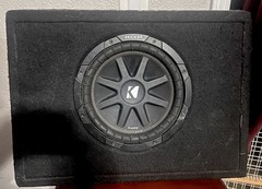 KICKER Comp 10in Enclosed Passive Subwoofer 150W RMS Single Voice Coil 43TC104
