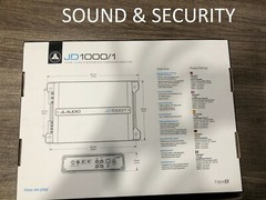 JL AUDIO JD1000/1 1000W RMS JD Series Monoblock Class D Subwoofer Amplifier