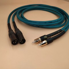 CARDAS RCA to XLR Audio Cable OCC Silver-Plated Balanced Interconnect 0.5-3m