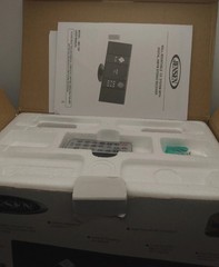 Jensen JEN-JMC-180C Wall Mountable Vertical Loading CD Player w/ Stereo Speaker