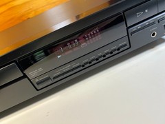 Vintage JAPAN Single One 1 Disc Sony Compact Disc CD Player 1990s 90s NEW BELT