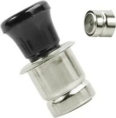 Cigarette Lighter, 12V Metal Plastic Construction Lighter Plug, Model: 1PC-12V